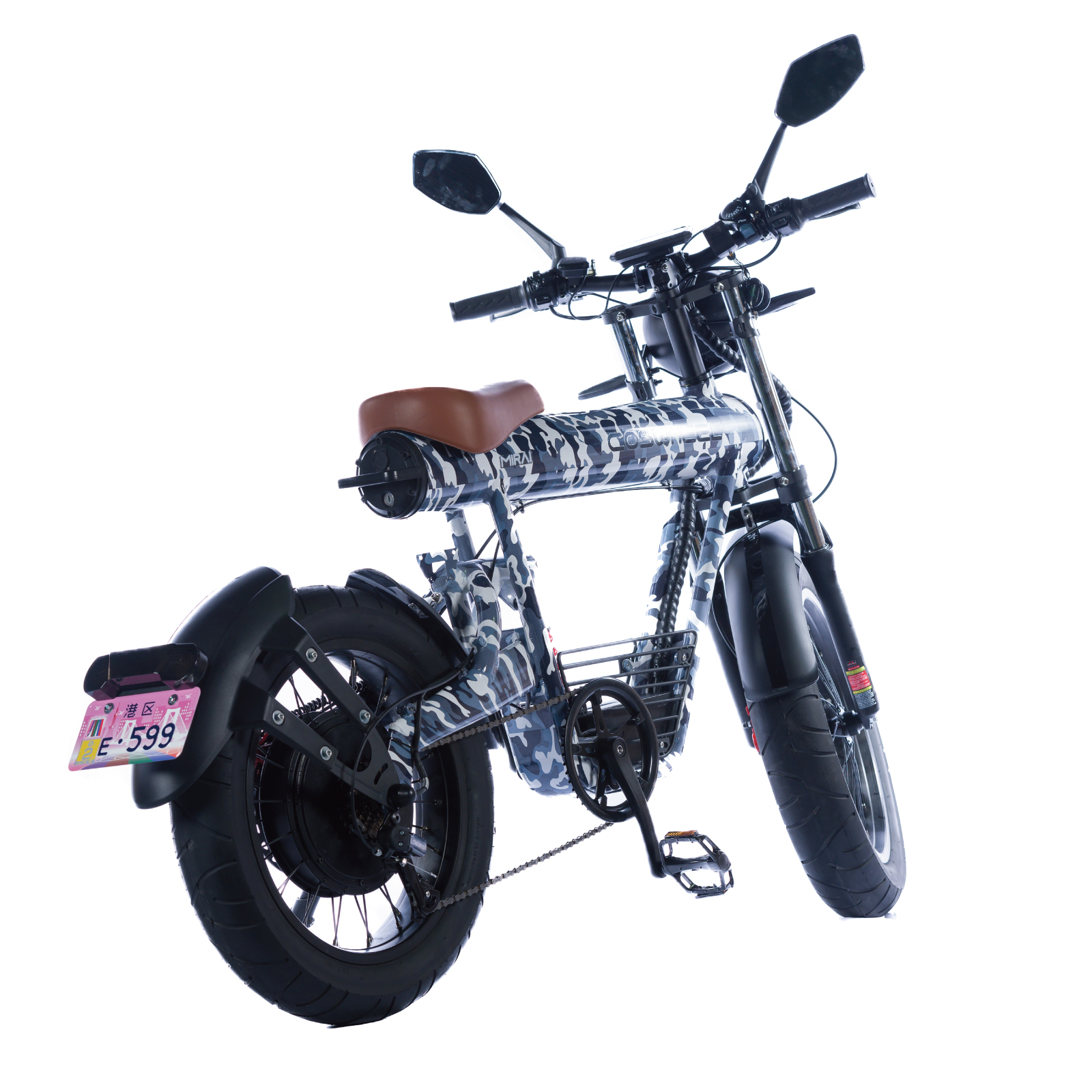 COSWHEEL MIRAI S マットブラック500w 原付一種　電動バイク